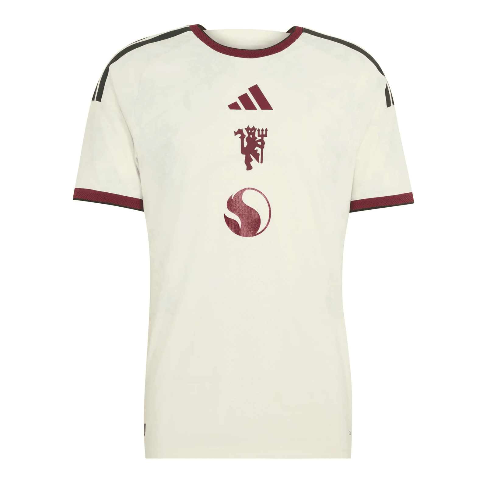 adidas Mens Manchester United Authentic Third Jersey 26/27 (Ivory) | SoccerWearhouse