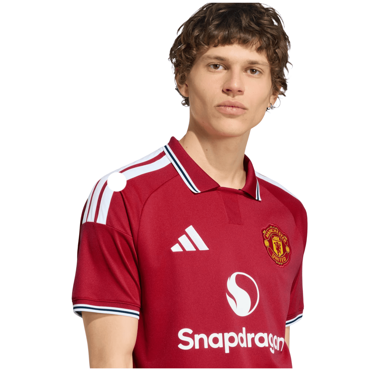 adidas Mens Manchester United Home Jersey 26/27 (Red) | SoccerWearhouse