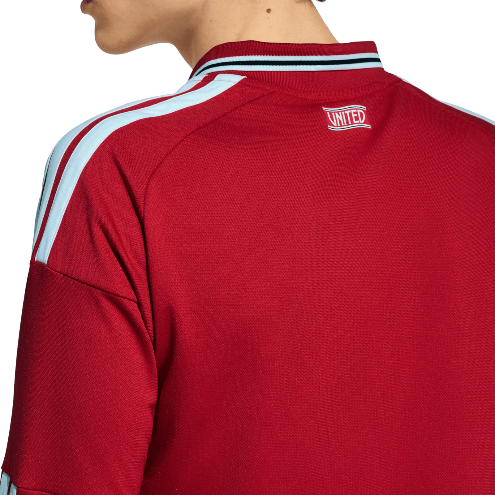 adidas Mens Manchester United Long Sleeve Home Jersey 26/27 (Red) | SoccerWearhouse