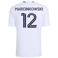 adidas Men's Marcinkowski LA Galaxy Home Stadium Jersey 26/27 (White)