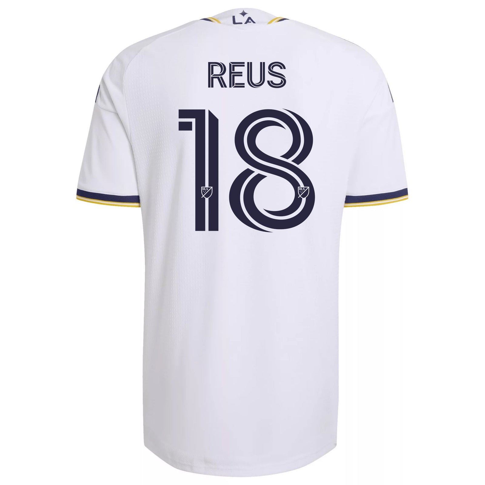 adidas Men's Marco Reus LA Galaxy Authentic Match Home Jersey 26/27 (White) | SoccerWearhouse