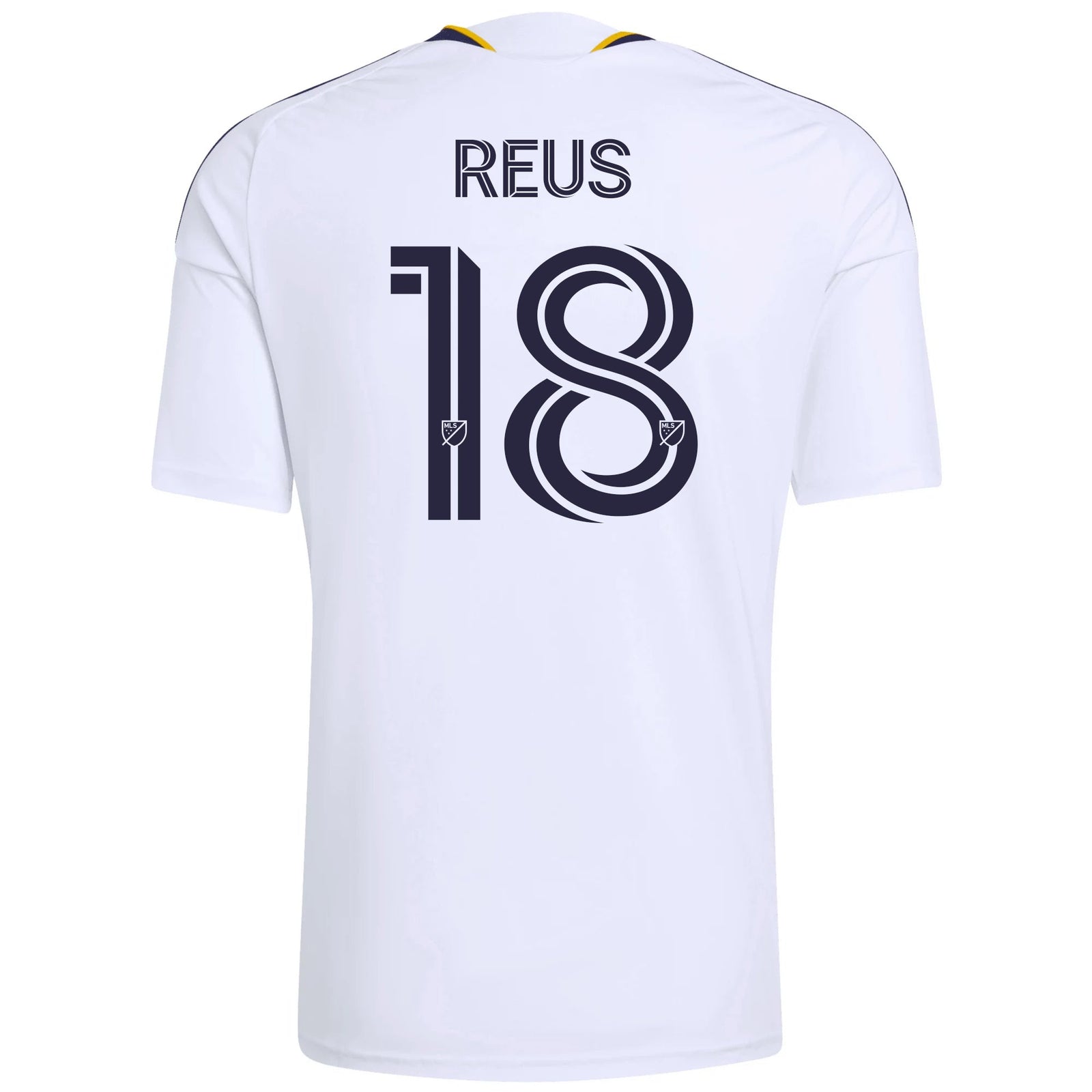 adidas Men's Marco Reus LA Galaxy Home Stadium Jersey 26/27 (White) | SoccerWearhouse