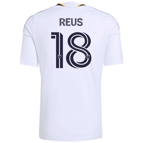 adidas Men's Marco Reus LA Galaxy Home Stadium Jersey 26/27 (White)