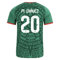 adidas Men's Mateo Chávez Mexico Home 2026 World Cup Jersey (Bold Green)
