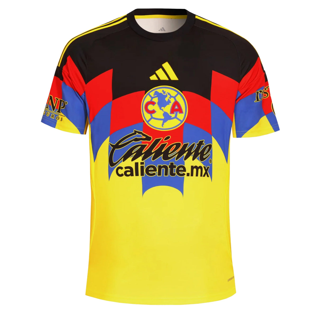 adidas Men's Maxi Club America Home Jersey 25/26 (Yellow) | SoccerWearhouse