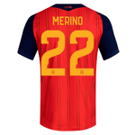 adidas Men's Pedri Spain Authentic World Cup Home Jersey 2026 (Vivid R