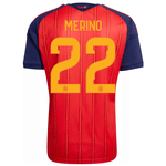 adidas Men's Lamine Yamal Spain World Cup Home Jersey 2026 (Vivid Red)