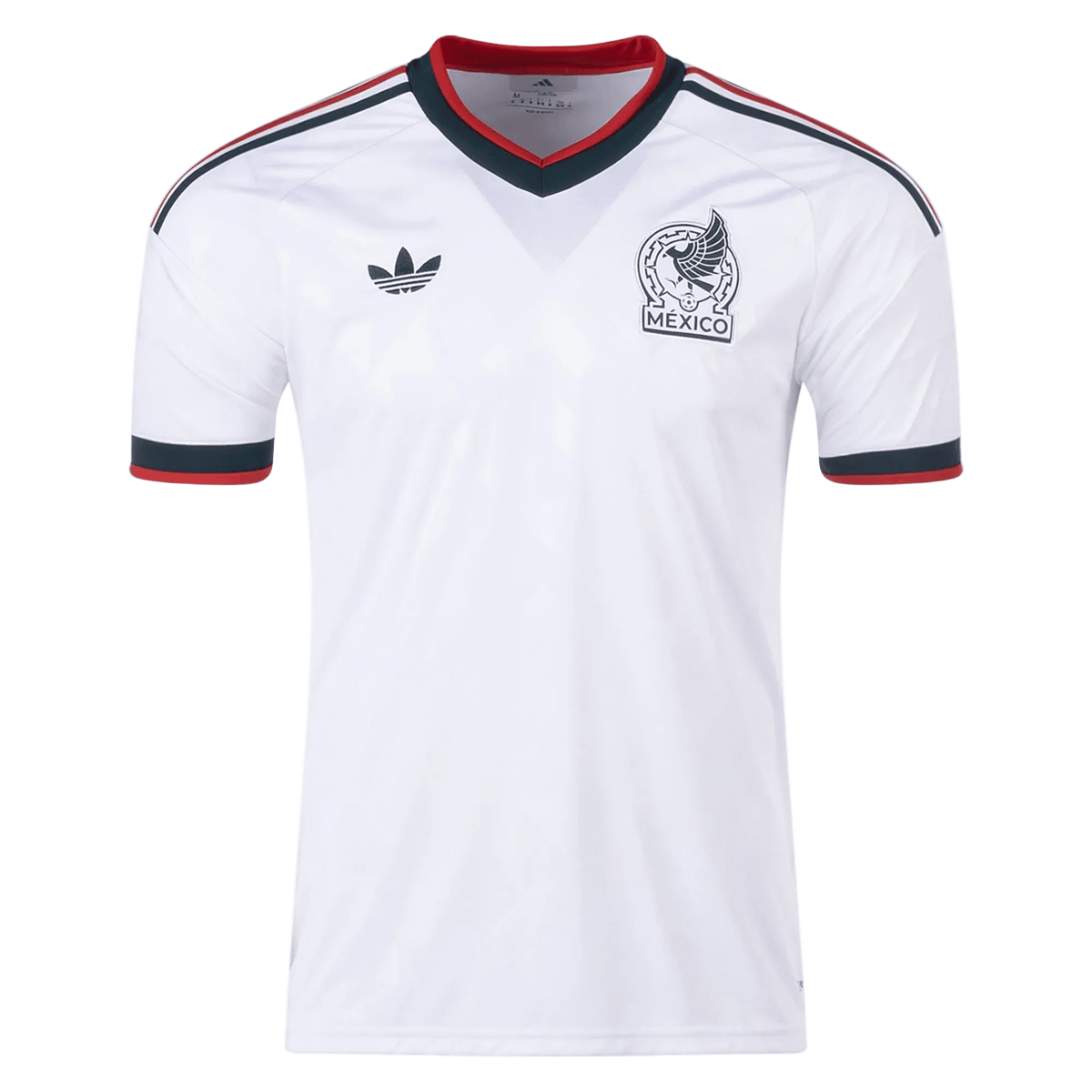 adidas Men's Mexico 2026 Away Stadium Jersey (White) | SoccerWearhouse