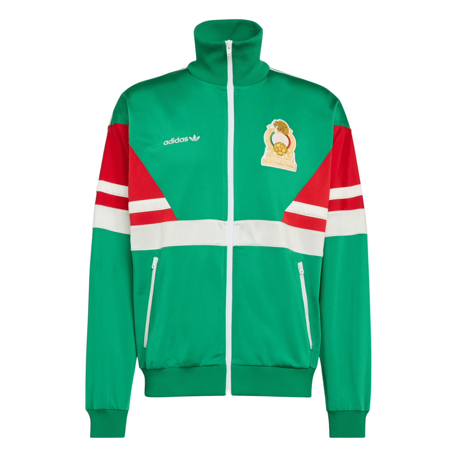 adidas Men's Mexico 86 Retro Track Top Jacket (Green) | SoccerWearhouse