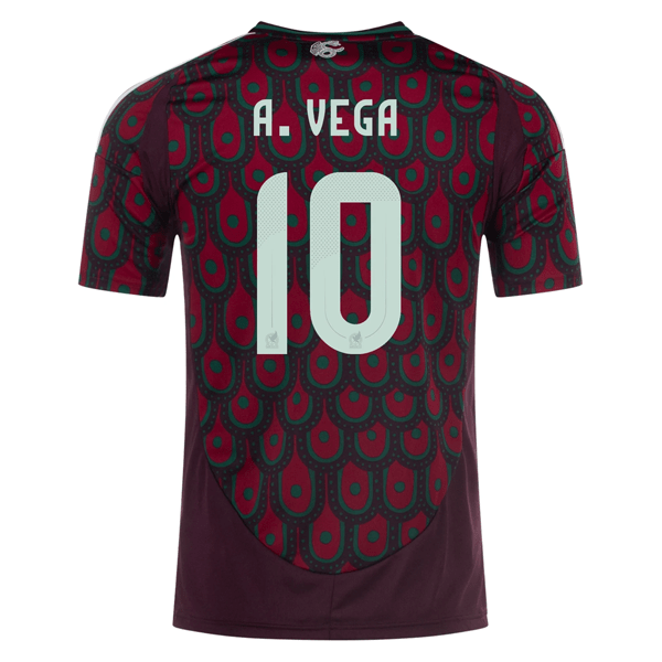 Adidas Mens Mexico Alexis Vega Home Jersey 24/25 (Multicolor) | SoccerWearhouse