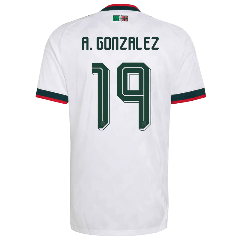 adidas Men's Mexico Armando Gonzalez Authentic Match Away Jersey 2026 (White) | SoccerWearhouse