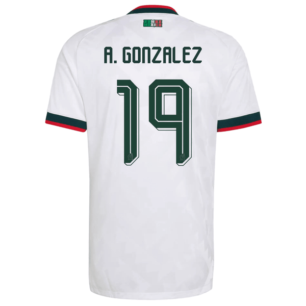 adidas Men's Mexico Armando Gonzalez Authentic Match Away Jersey 2026