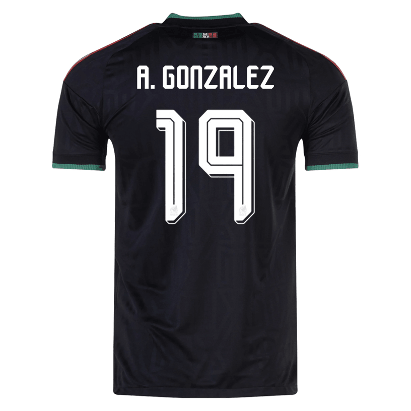 adidas Men's Mexico Armando Gonzalez Authentic Match Third Jersey 2026 (Black) | SoccerWearhouse