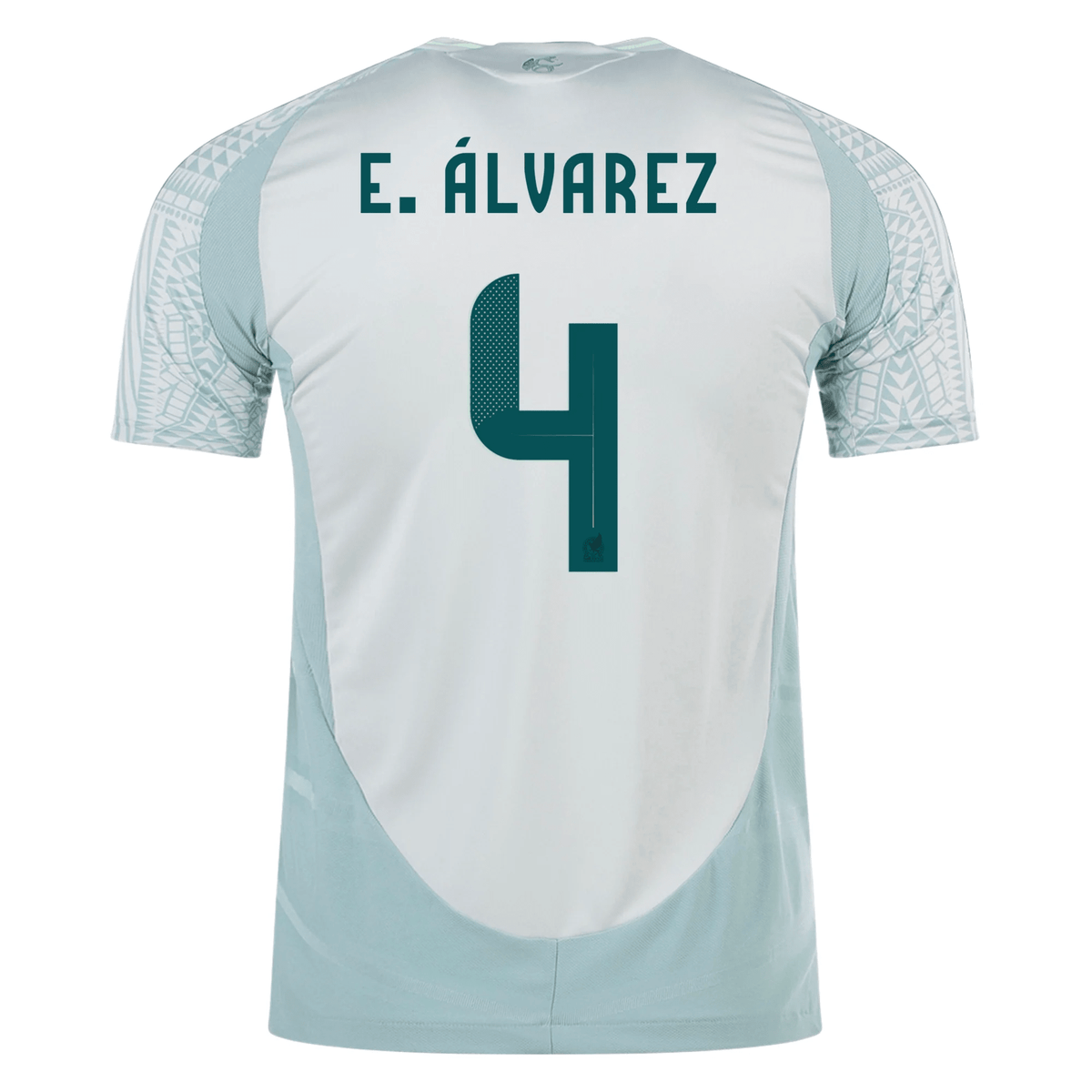 adidas Mens Mexico Authentic Edson Álvarez Away Jersey 24/25 (Linen Green) | SoccerWearhouse