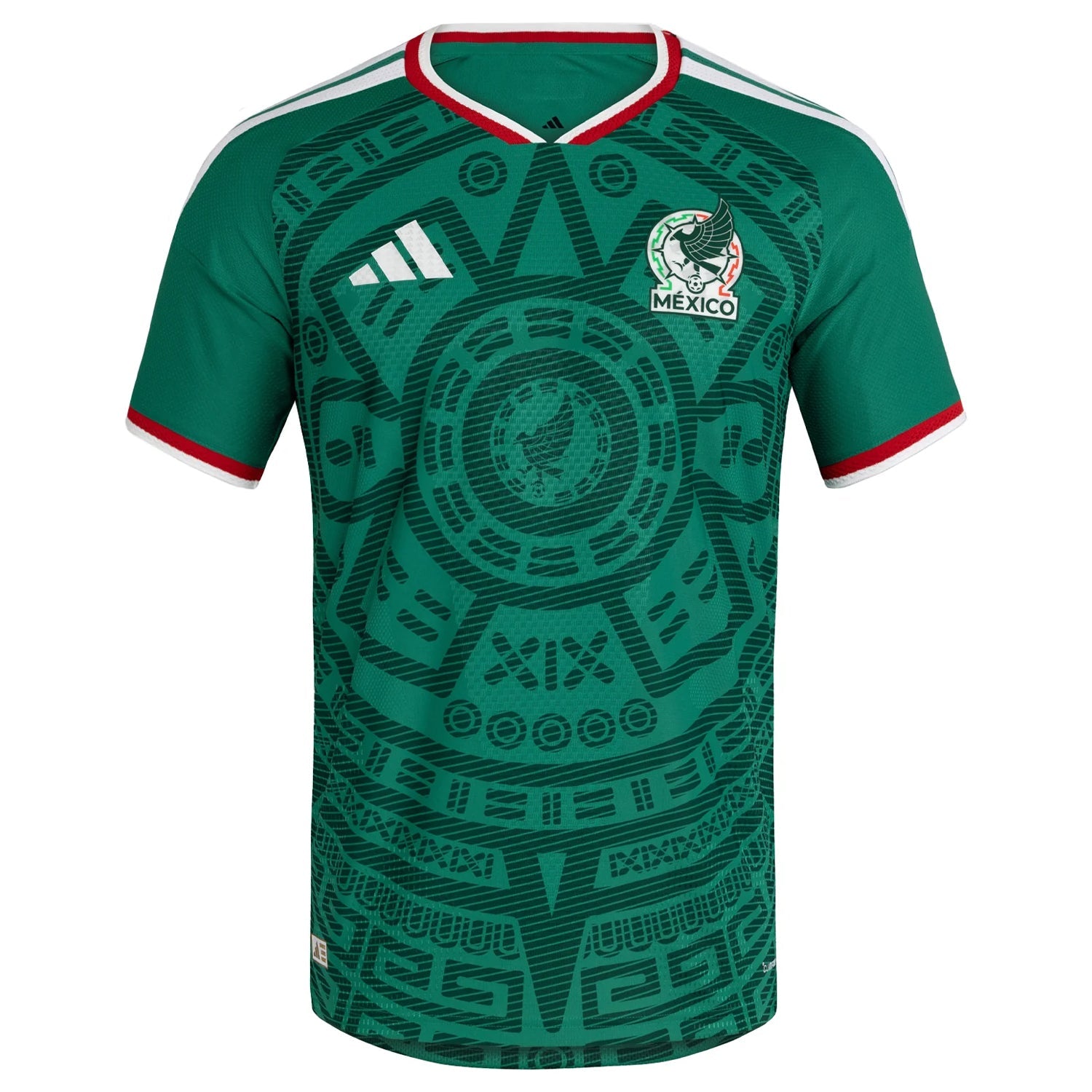 adidas Men's Mexico Authentic Home 2026 World Cup Jersey (Bold Green) | SoccerWearhouse