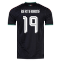 adidas Men's Mexico Berterame Authentic Match Third Jersey 2026 (Black)