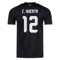adidas Men's Mexico C. Huerta Authentic Match Third Jersey 2026 (Black)