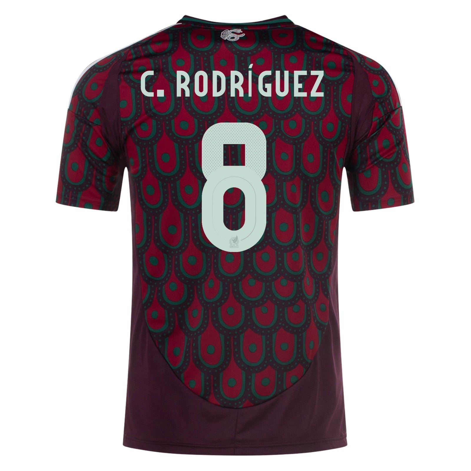 Adidas Mens Mexico Carlos Rodriguez Home Jersey 24/25 (Multicolor) | SoccerWearhouse