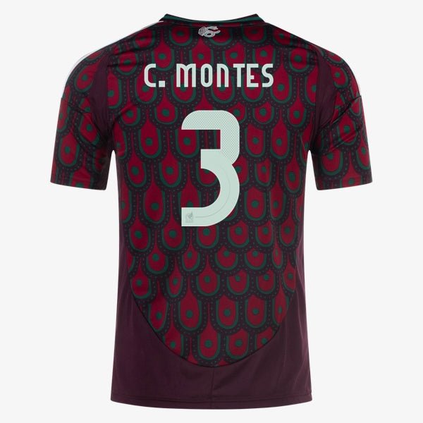 Adidas Mens Mexico Cesar Montes Home Jersey 24/25 (Multicolor) | SoccerWearhouse