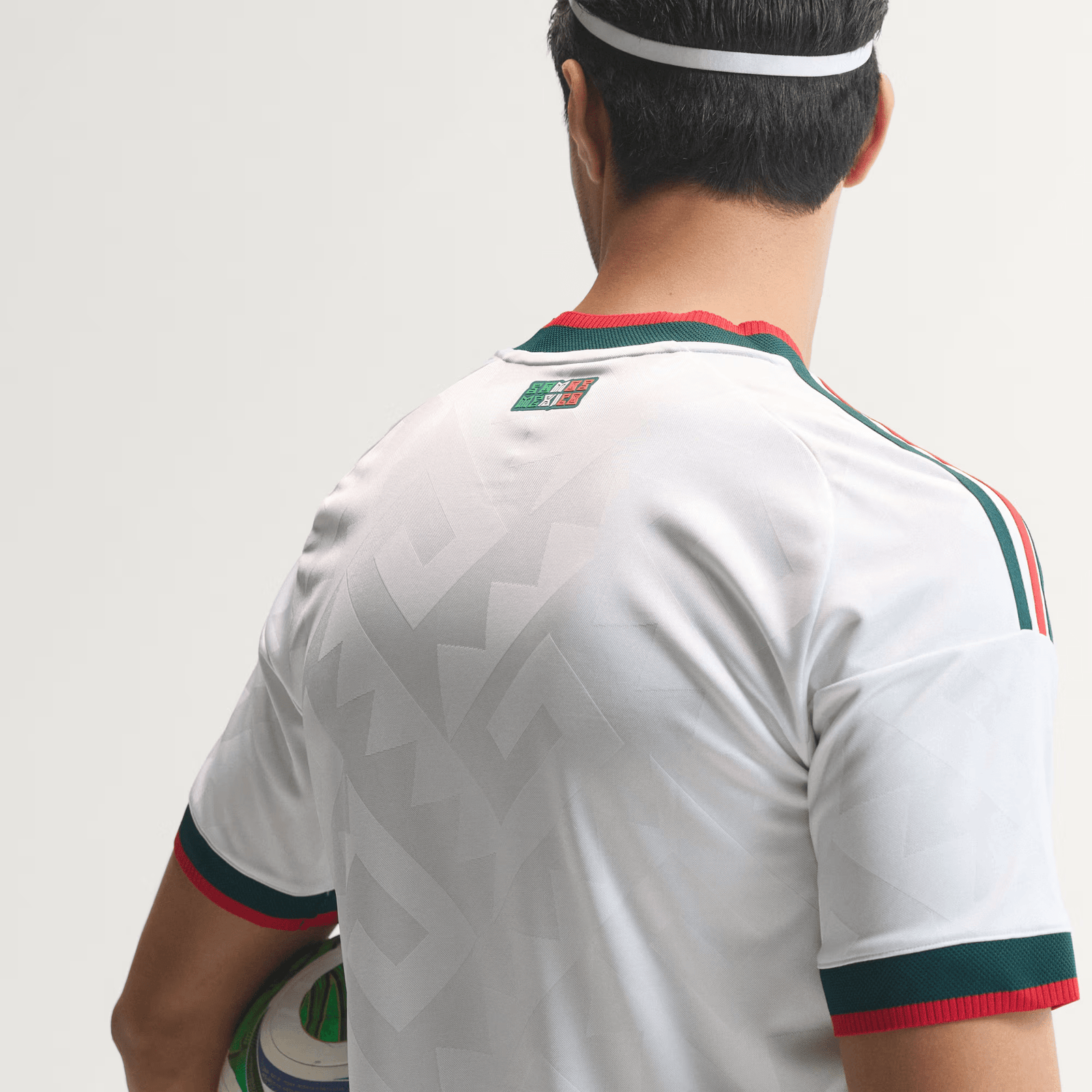 adidas Men's Mexico Chicharito Authentic Match Away Jersey 2026 (White) | SoccerWearhouse