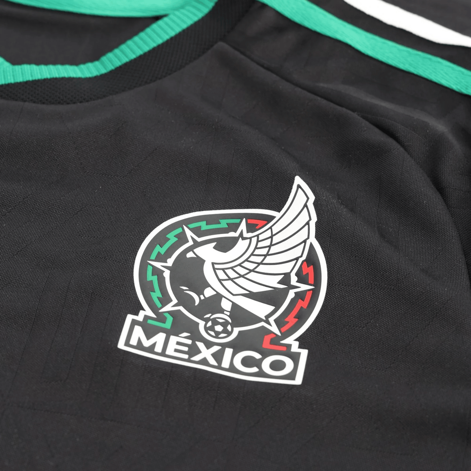 adidas Men's Mexico Chicharito Authentic Match Third Jersey 2026 (Black) | SoccerWearhouse