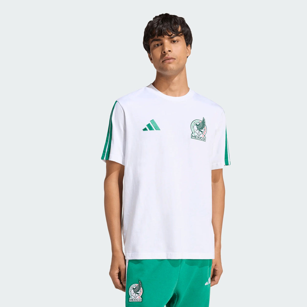 adidas Men's Mexico DNA World Cup T-Shirt (White) | SoccerWearhouse