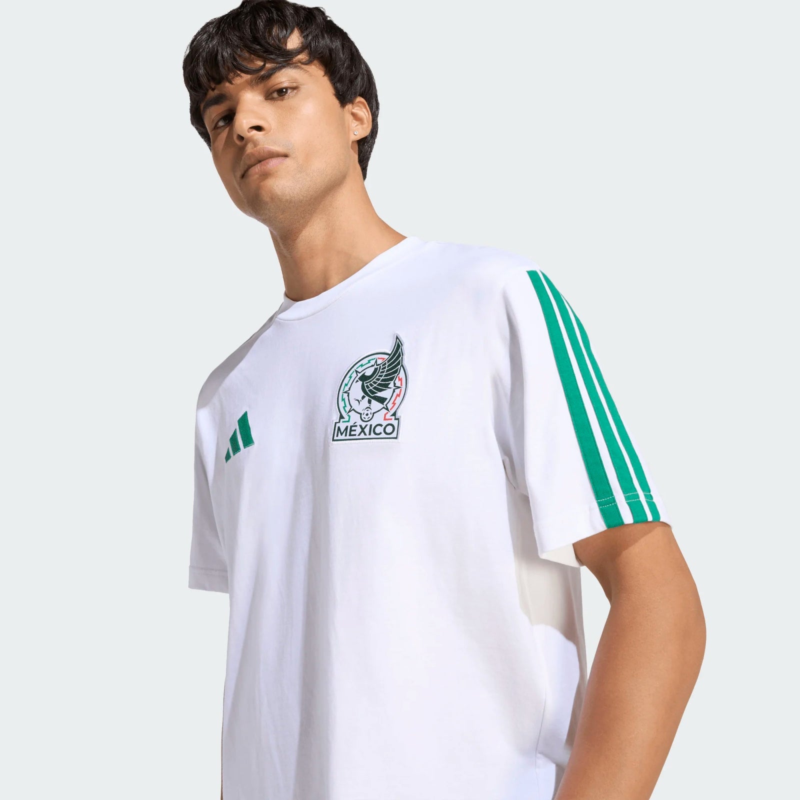 adidas Men's Mexico DNA World Cup T-Shirt (White) | SoccerWearhouse