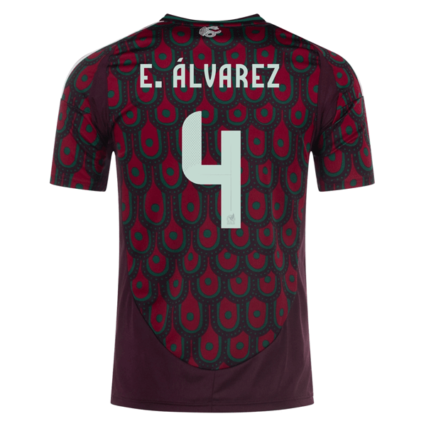 Adidas Mens Mexico Edson Álvarez Home Jersey 24/25 (Multicolor) | SoccerWearhouse