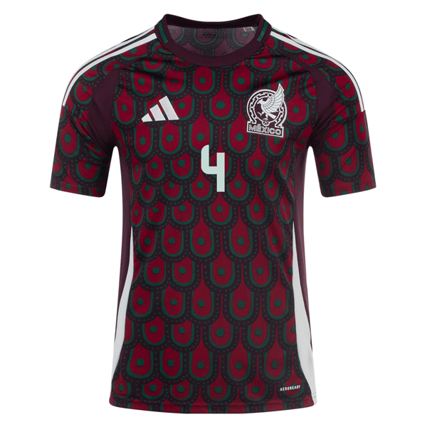 Adidas Mens Mexico Edson Álvarez Home Jersey 24/25 (Multicolor) | SoccerWearhouse