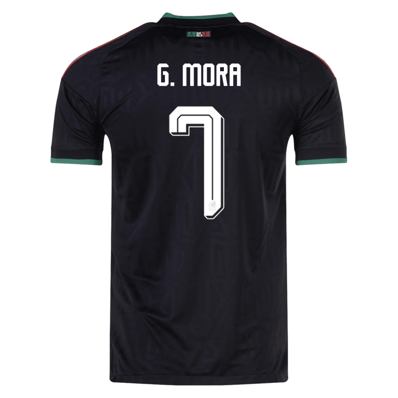adidas Men's Mexico G. Mora Authentic Match Third Jersey 2026 (Black) | SoccerWearhouse