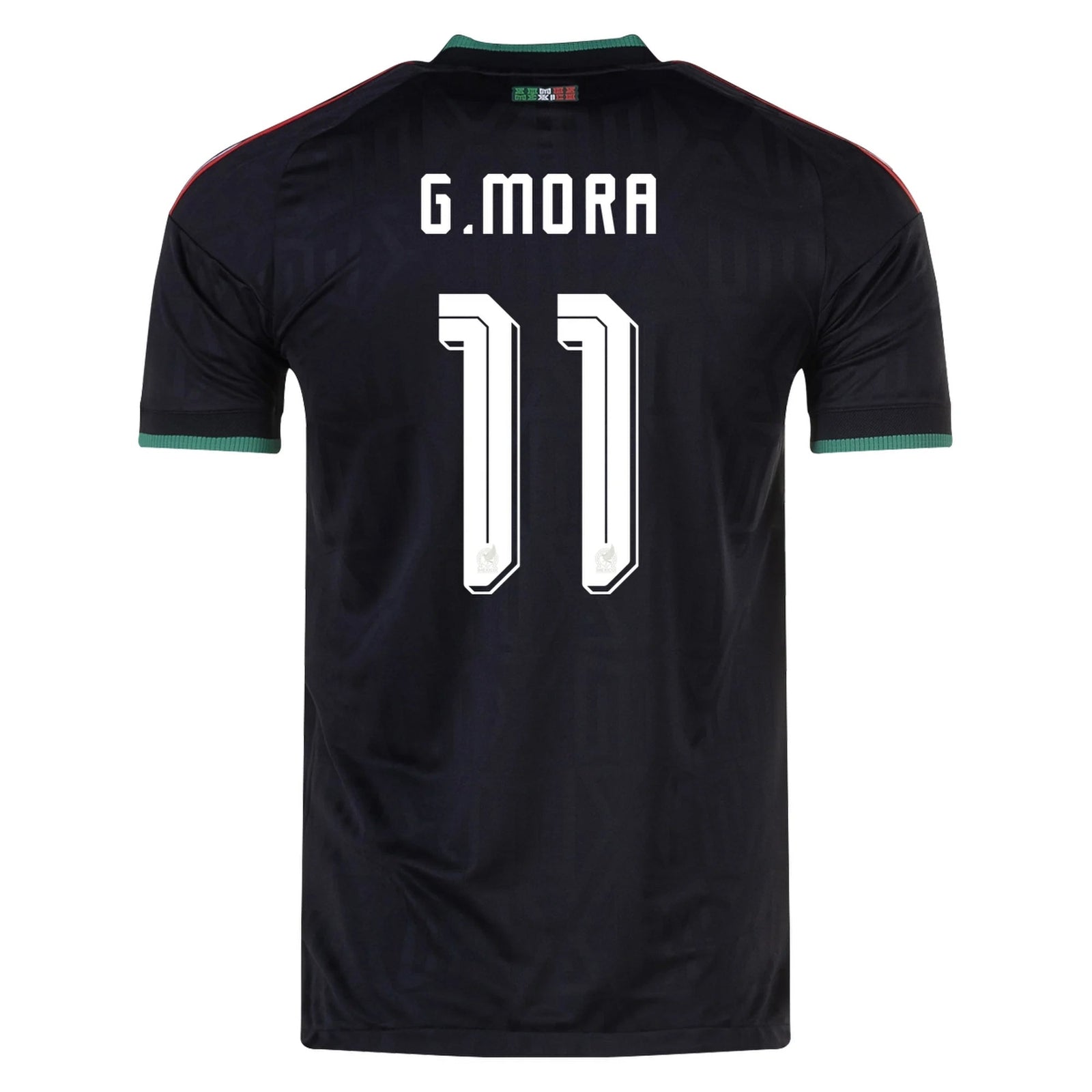 adidas Men's Mexico G. Mora Authentic Match Third Jersey 2026 (Black) | SoccerWearhouse
