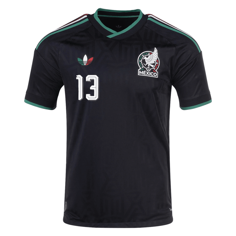 adidas Men's Mexico G. Ochoa Authentic Match Third Jersey 2026 (Black)