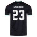 adidas Men's Mexico Gallardo Authentic Match Third Jersey 2026 (Black)
