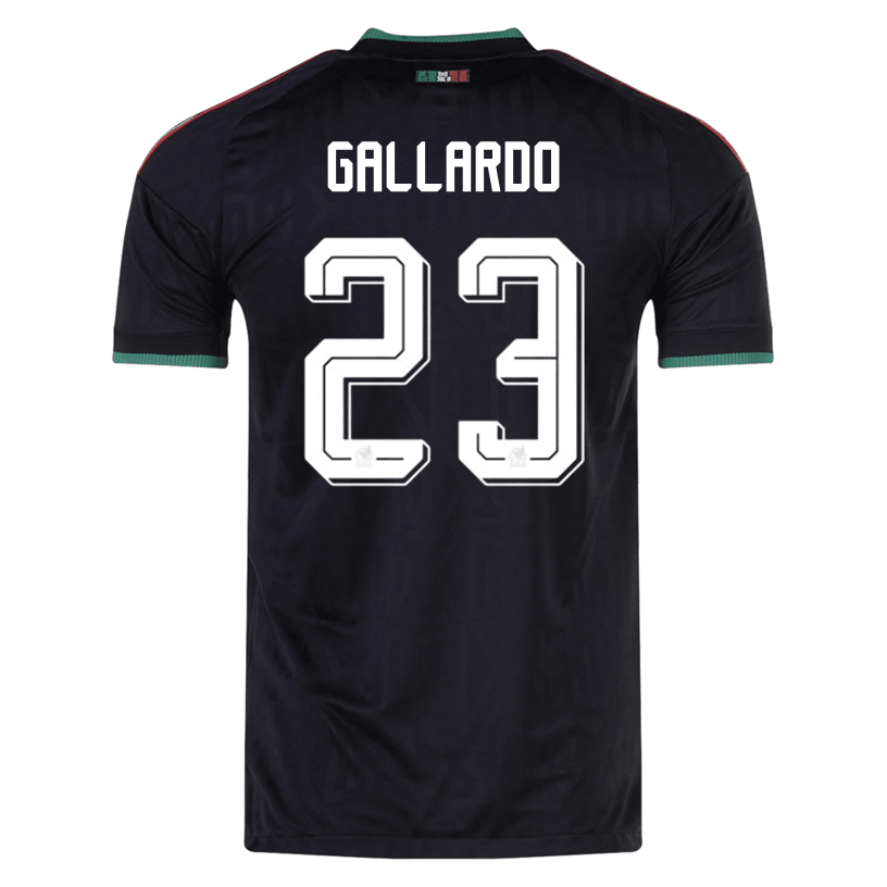 adidas Men's Mexico Gallardo Authentic Match Third Jersey 2026 (Black) | SoccerWearhouse