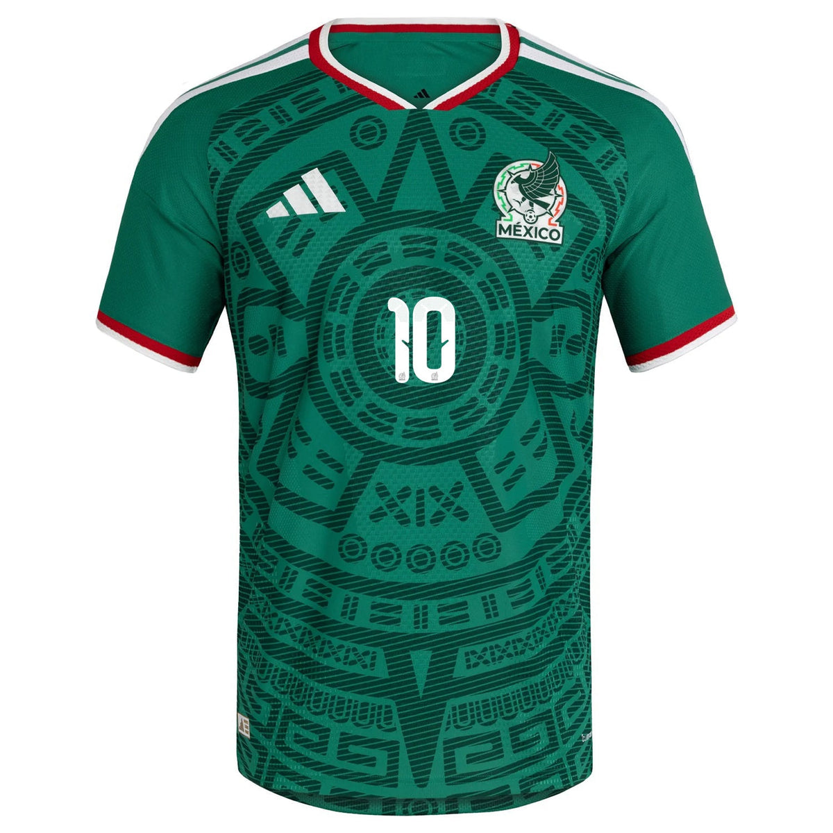 adidas Men's Mexico Gilberto Mora Authentic Home 2026 World Cup Jersey (Bold Green) | SoccerWearhouse