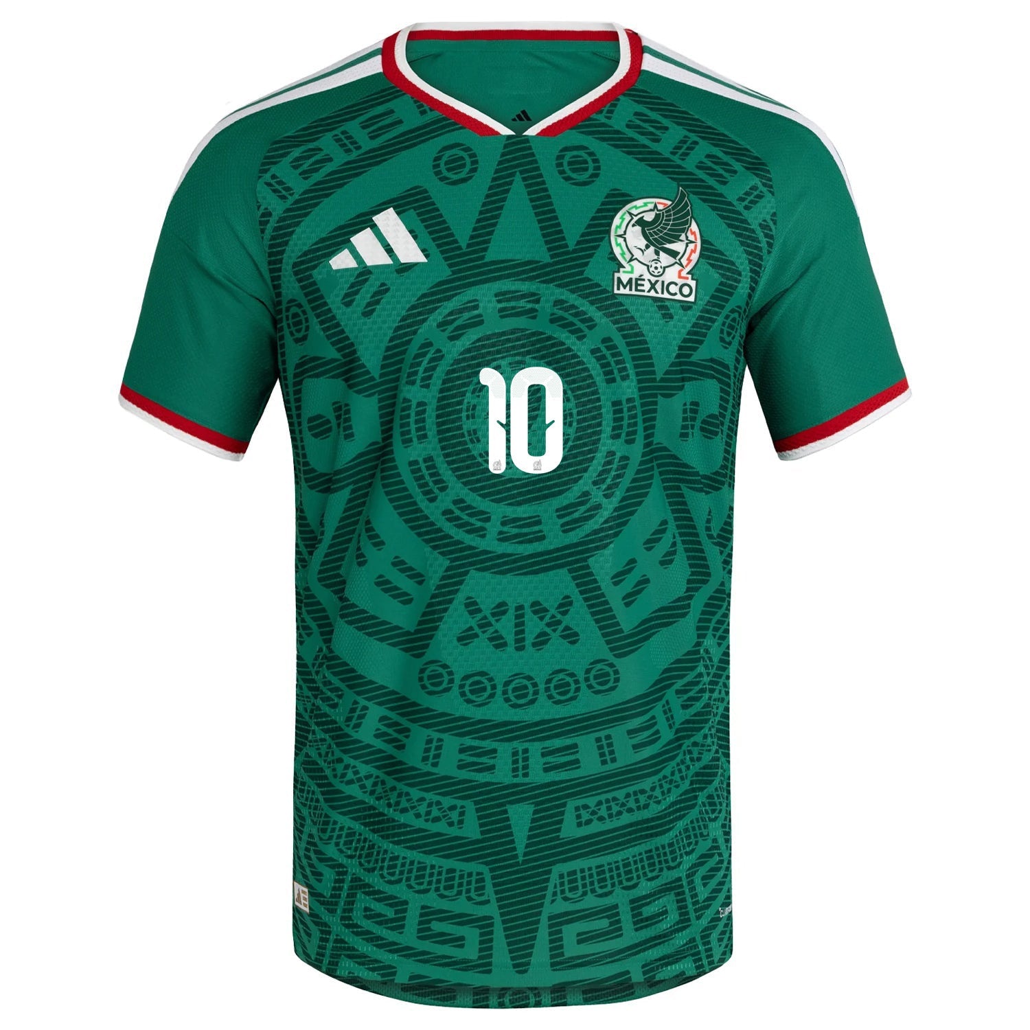 adidas Men's Mexico Gilberto Mora Authentic Home 2026 World Cup Jersey (Bold Green) | SoccerWearhouse