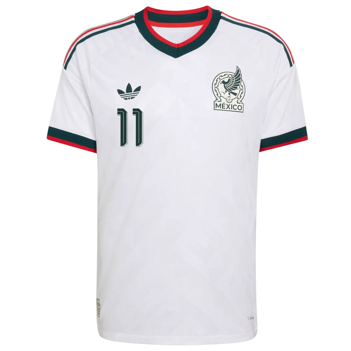 adidas Men's Mexico Gilberto Mora Authentic Match Away Jersey 2026 (White) | SoccerWearhouse