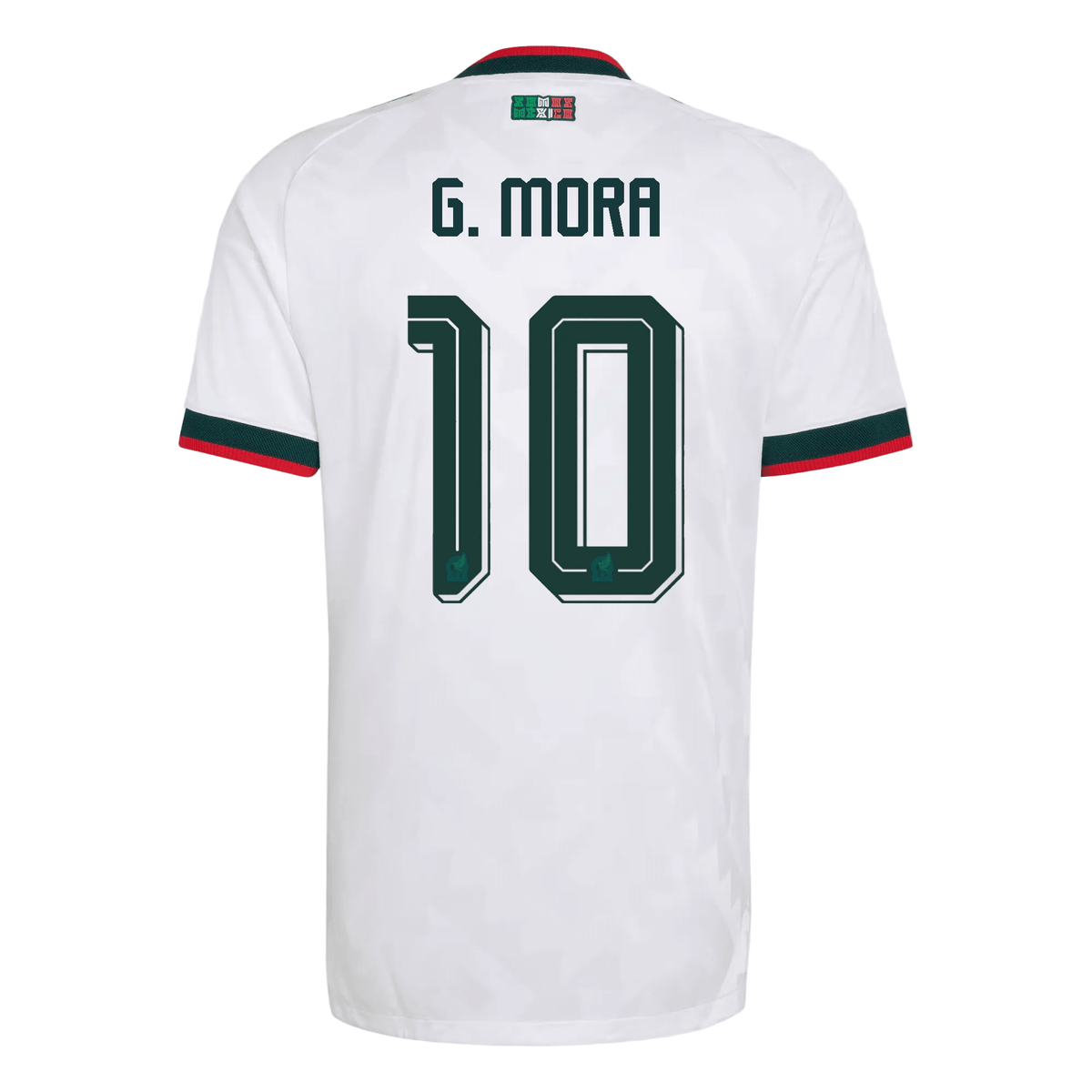 adidas Men's Mexico Gilberto Mora Authentic Match Away Jersey 2026 (White) | SoccerWearhouse