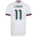 adidas Men's Mexico Gilberto Mora Authentic Match Away Jersey 2026 (White)