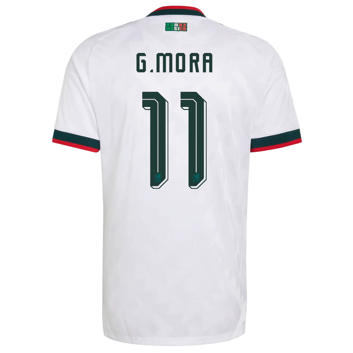 adidas Men's Mexico Gilberto Mora Authentic Match Away Jersey 2026 (White) | SoccerWearhouse