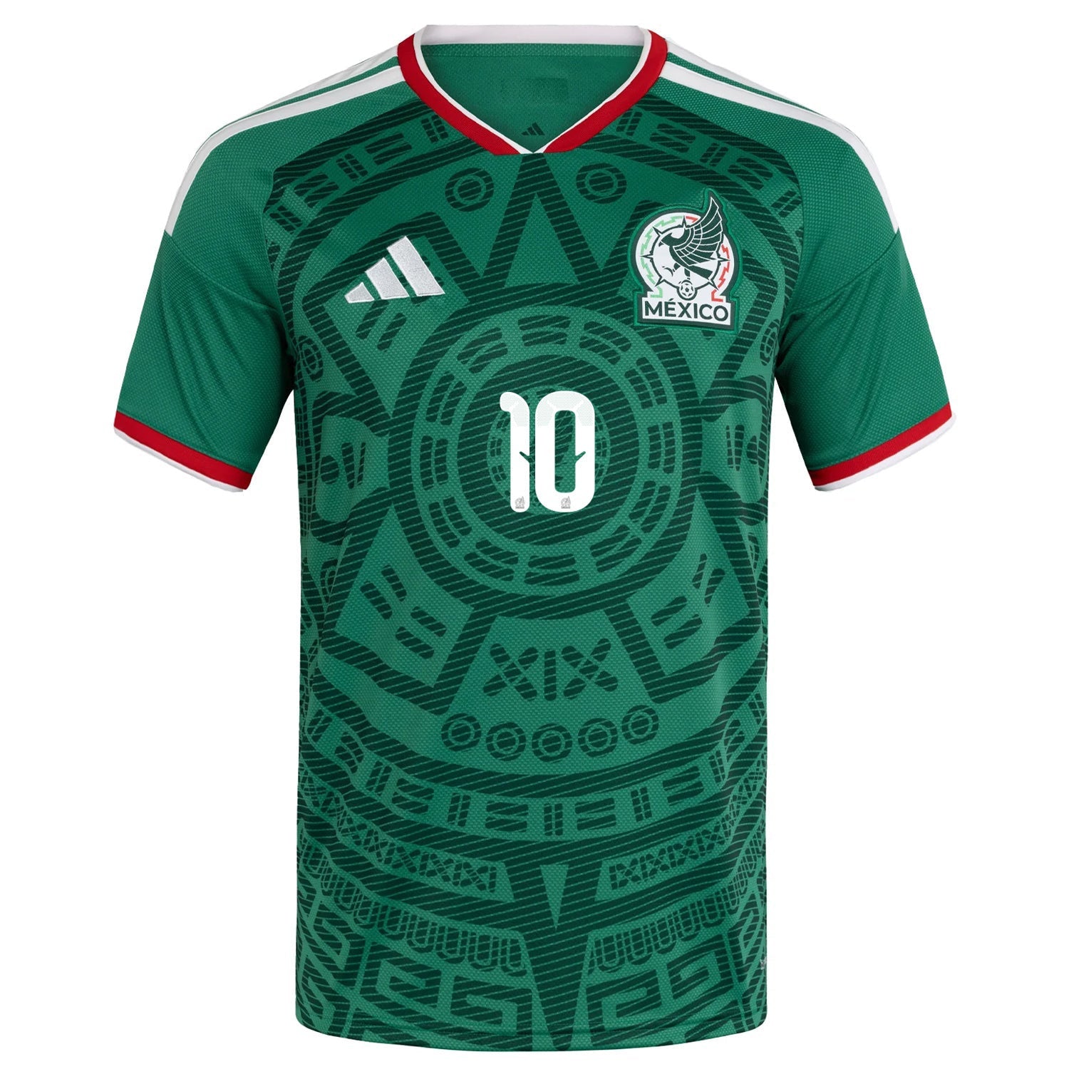 adidas Men's Mexico Gilberto Mora Home 2026 World Cup Jersey (Bold Green) | SoccerWearhouse