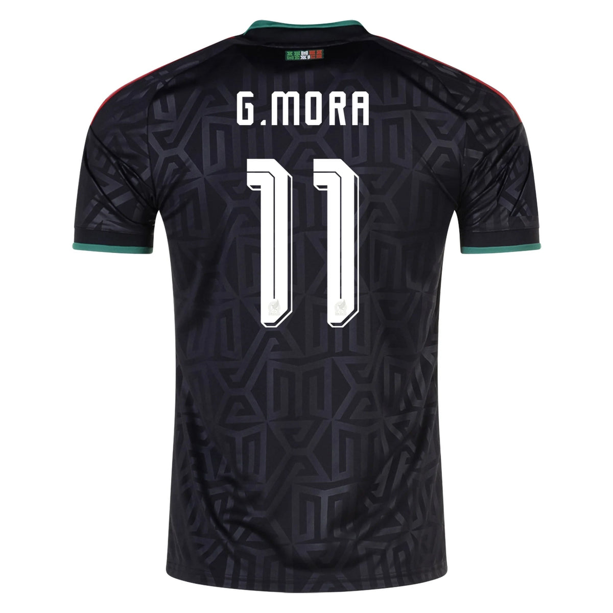 adidas Men's Mexico Gilberto Mora Stadium Third Jersey 25/26 (Black) | SoccerWearhouse