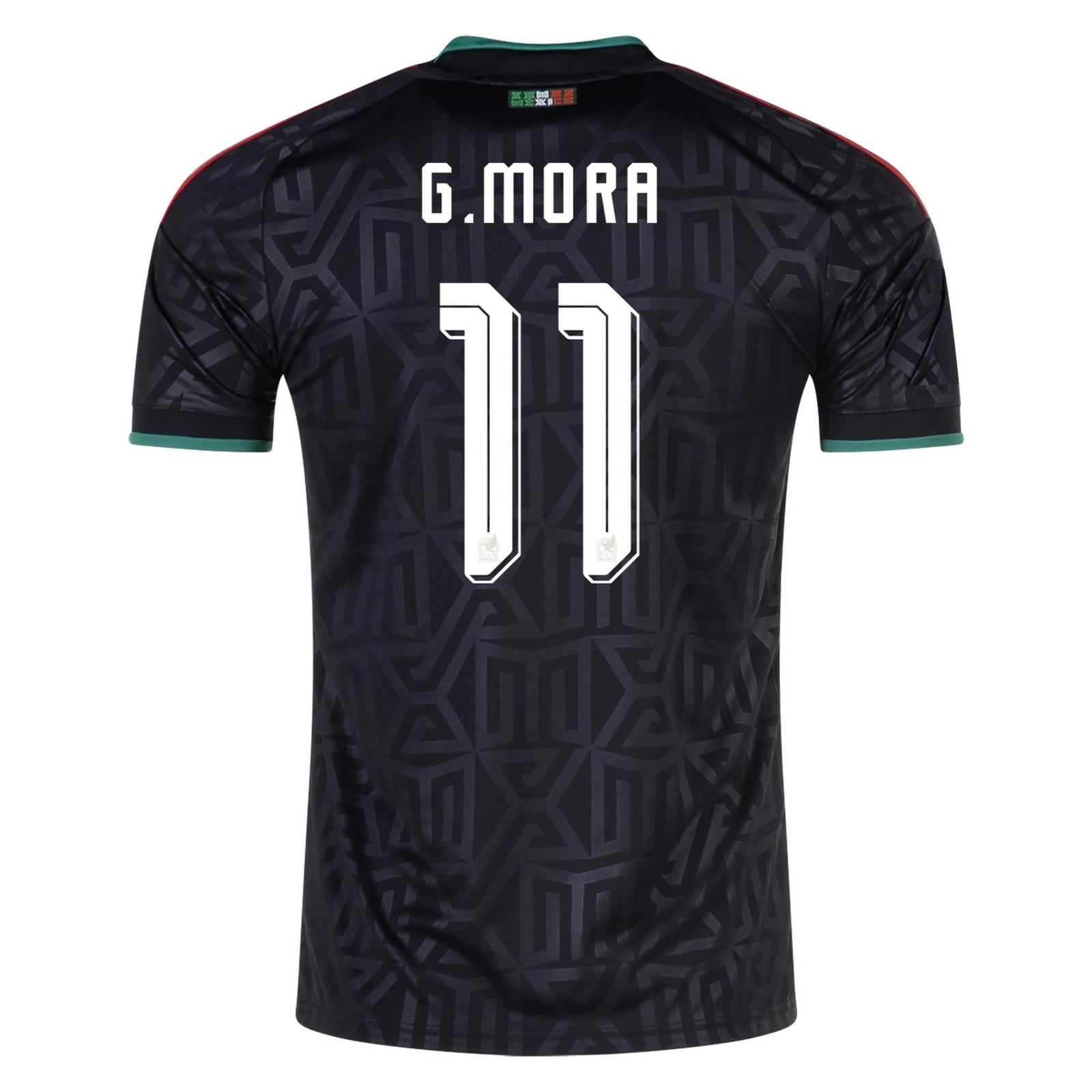 adidas Men's Mexico Gilberto Mora Stadium Third Jersey 25/26 (Black) | SoccerWearhouse