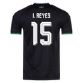 adidas Men's Mexico I. Reyes Authentic Match Third Jersey 2026 (Black)