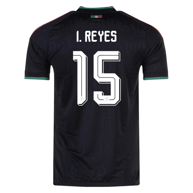 adidas Men's Mexico I. Reyes Authentic Match Third Jersey 2026 (Black) | SoccerWearhouse