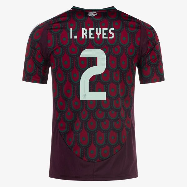 Adidas Mens Mexico Israel Reyes Home Jersey 24/25 (Multicolor) | SoccerWearhouse