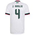 adidas Men's Mexico J. Araujo Authentic Match Away Jersey 2026 (White)