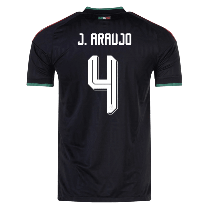 adidas Men's Mexico J. Araujo Authentic Match Third Jersey 2026 (Black) | SoccerWearhouse