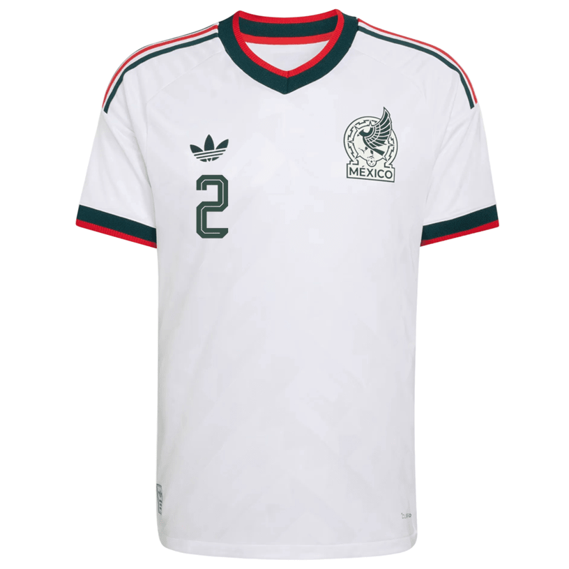 adidas Men's Mexico J. Sanchez Authentic Match Away Jersey 2026 (White) | SoccerWearhouse