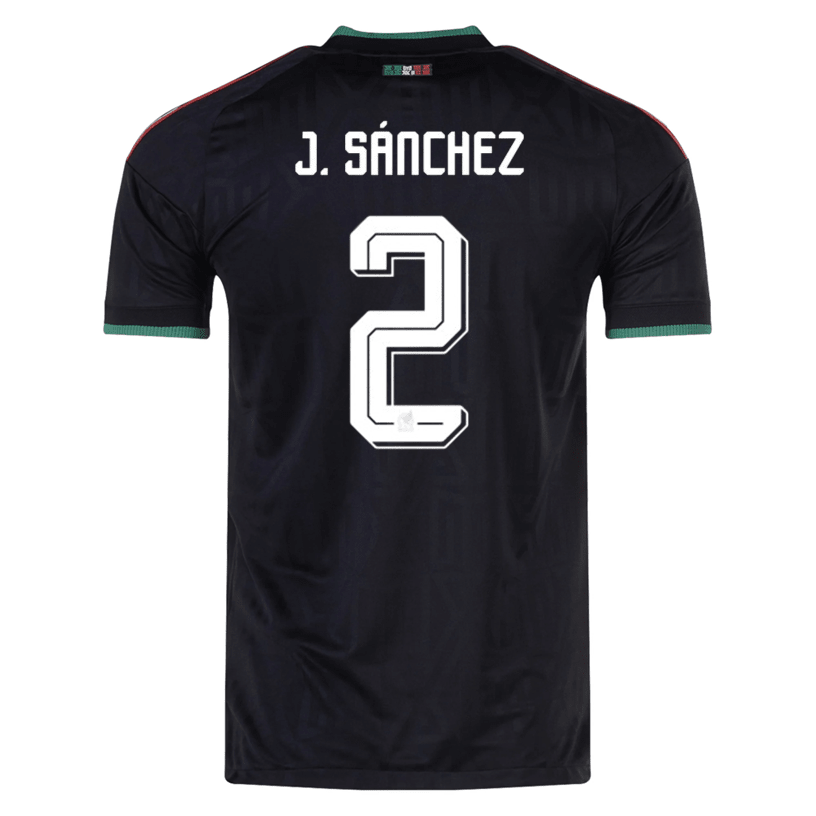 adidas Men's Mexico J. Sanchez Authentic Match Third Jersey 2026 (Black) | SoccerWearhouse